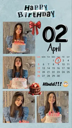 hbd 02 April
