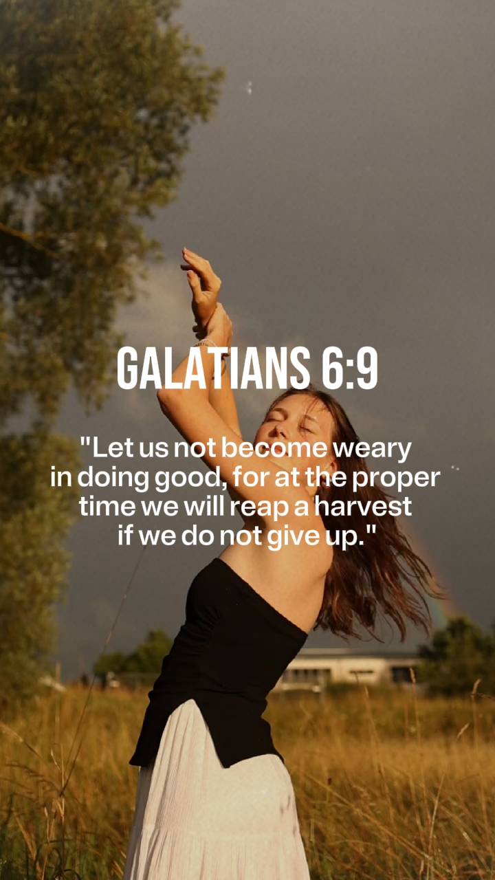 Gálatas 6: 9