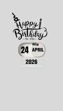 24 APRIL BDAY 2026