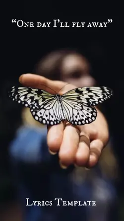 One day i fly away 🕊️