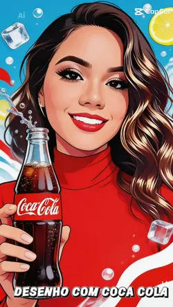 DESENHO COCA COLA