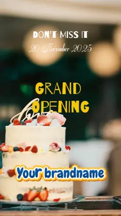 grand opening