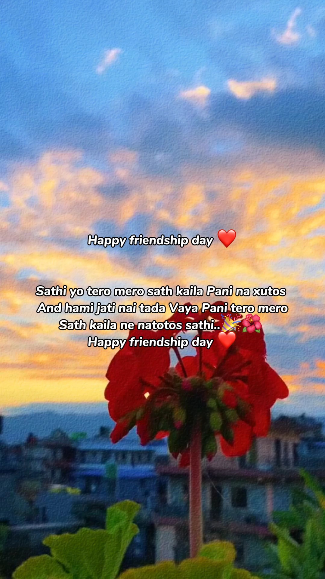 Happy friendship day