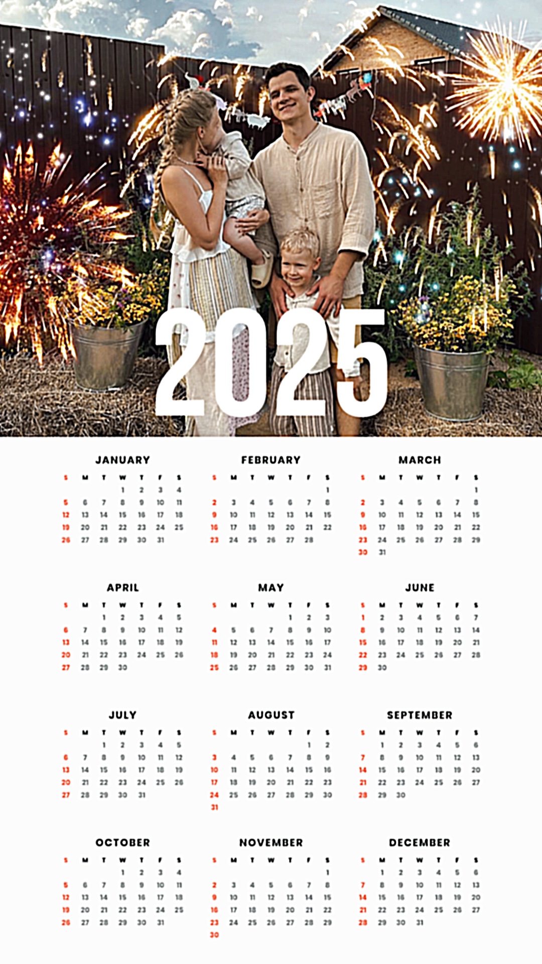 Calendario 2025 