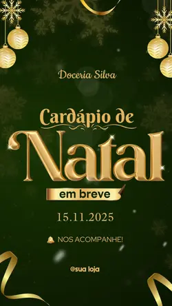 Cardápio Natal