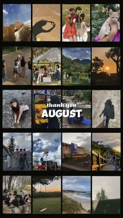 thank you AUGUST 