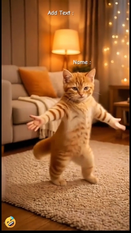 Funny Dance Cat