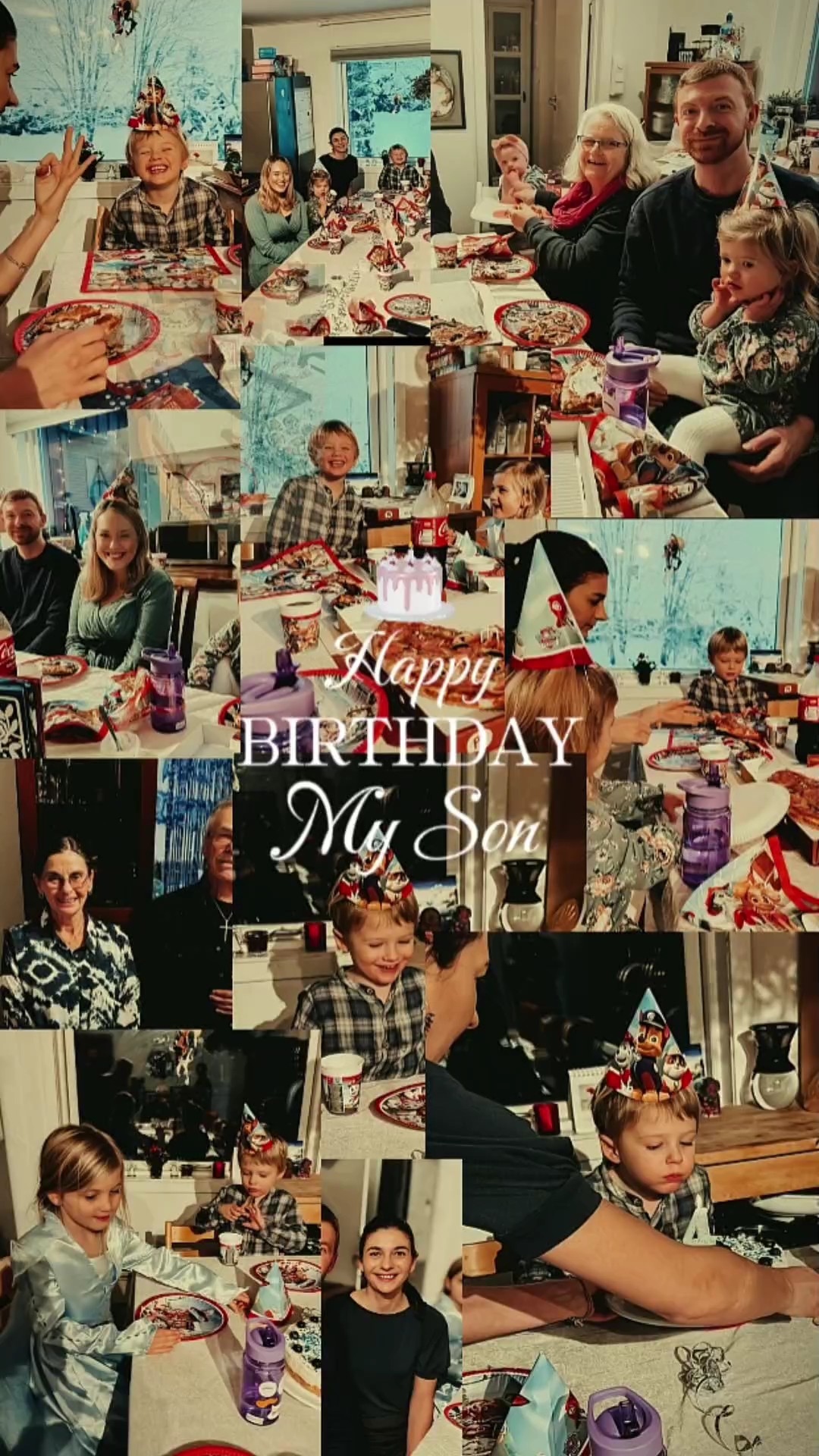 Feliz cumpleaños hijo mío