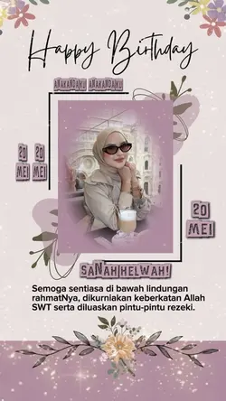 Happy Birthday 20Mei