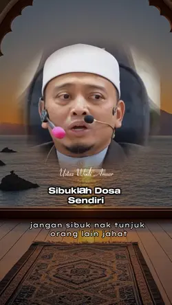 Sibuklah dosa sendir