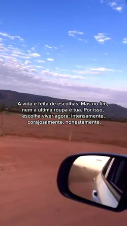 A vida é feita de...