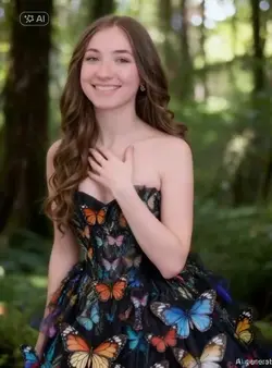butterfly dress