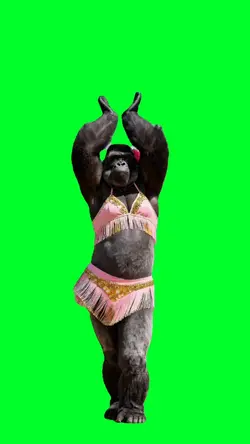 Dancing gorilla