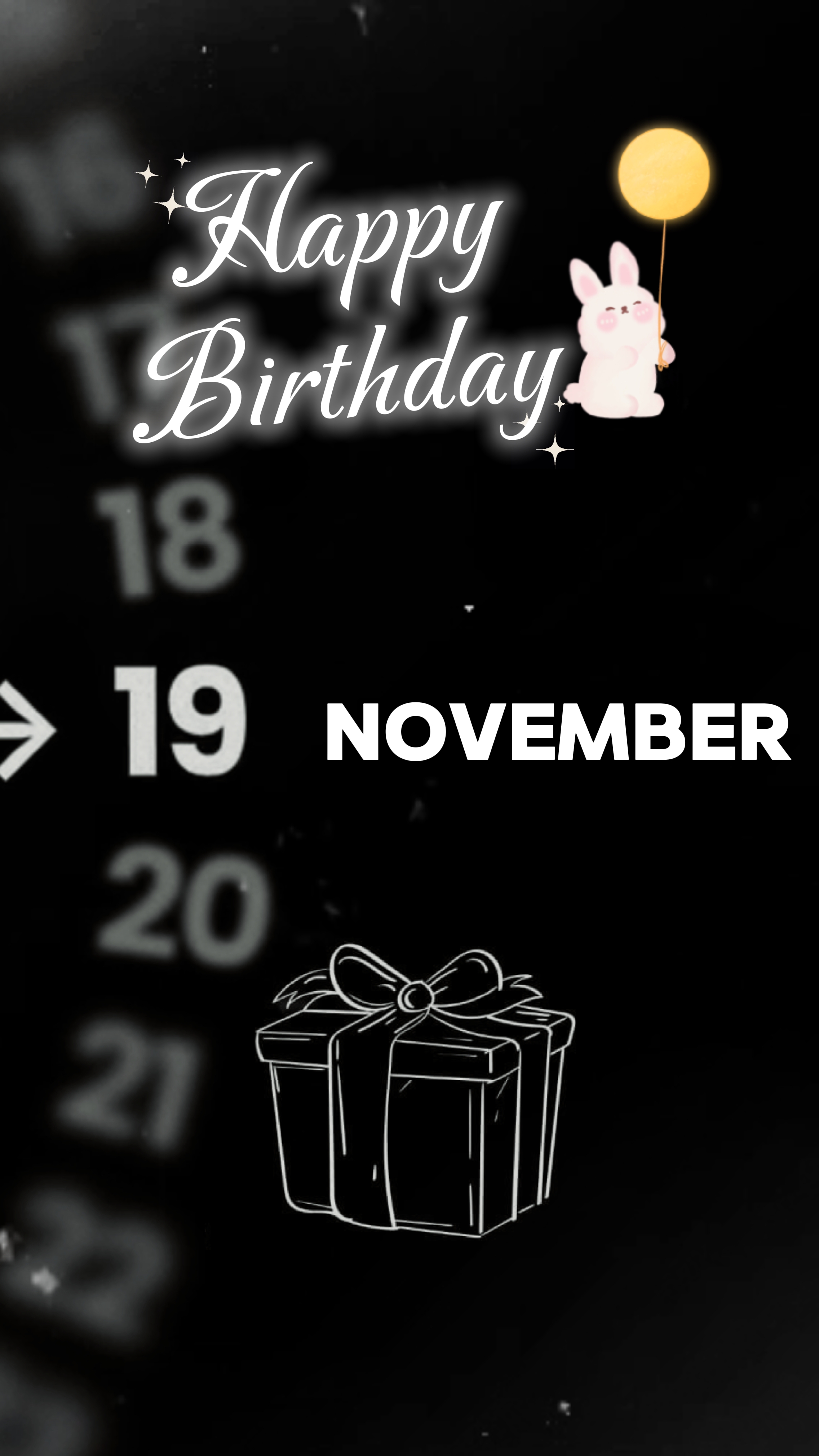 Hbd 19. November
