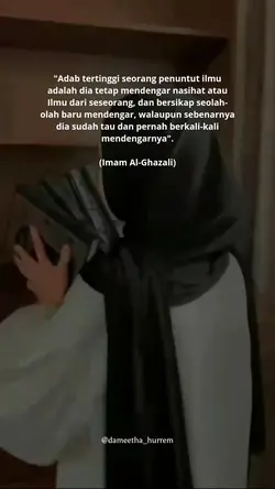Adab penuntut ilmu