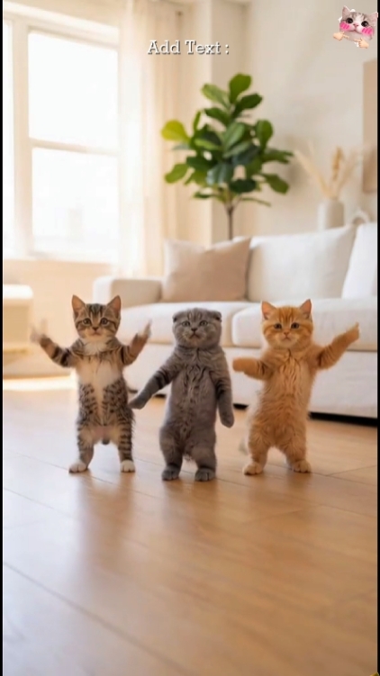 Kucing lucu. 