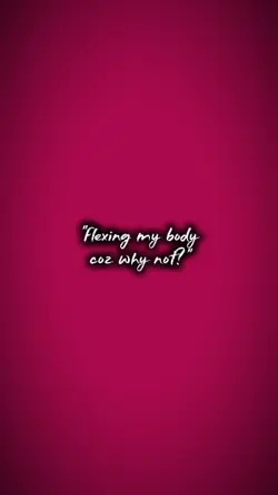 flexing my body