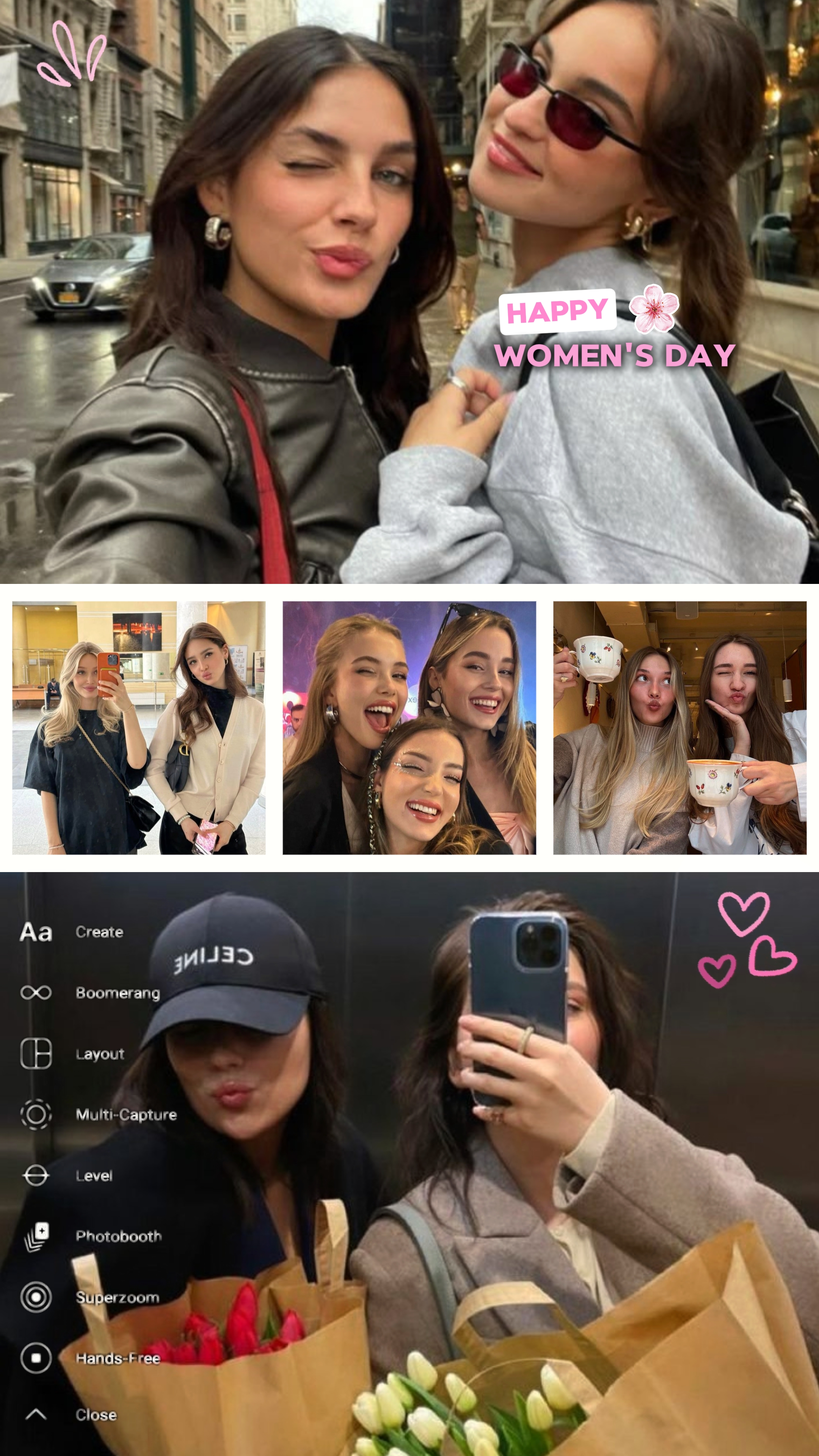 Feliz dia da mulher