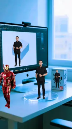 miniatur bareng iron