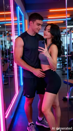 Gym with lover