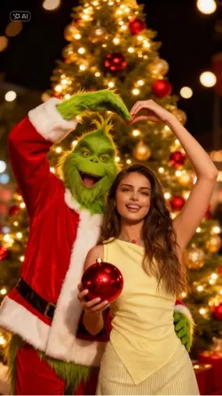 With Mr Grinch