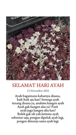 hari ayah tnpa ayah❌