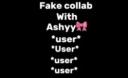 Fake collab‼️