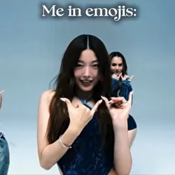 me in emojis !!