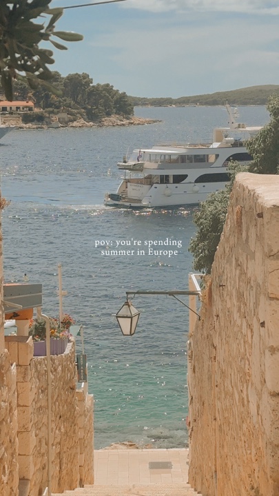 summer in Europe pov