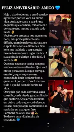 Parabéns amigo