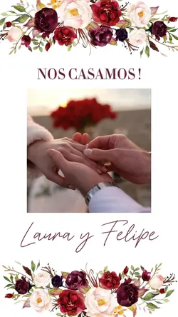 Invitación de boda