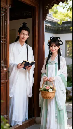 Hanfu Scholar Moment