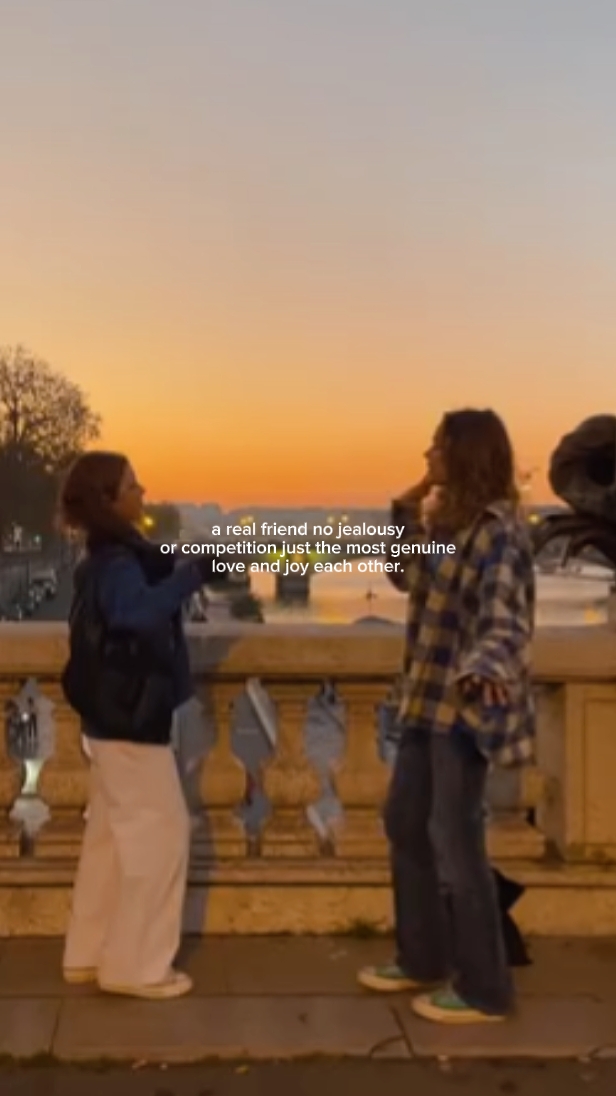 'a real friend no je