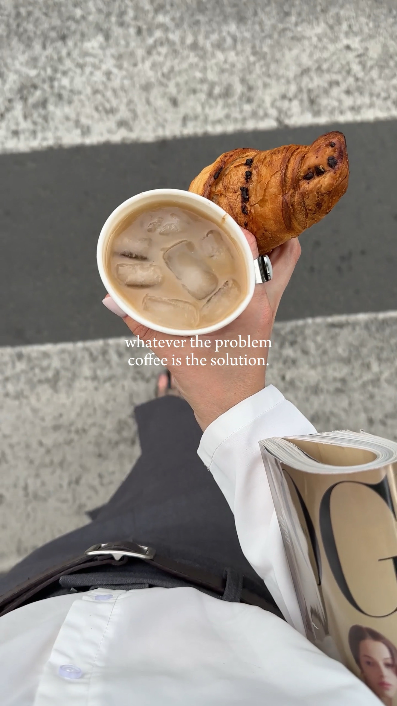 coffee is solution