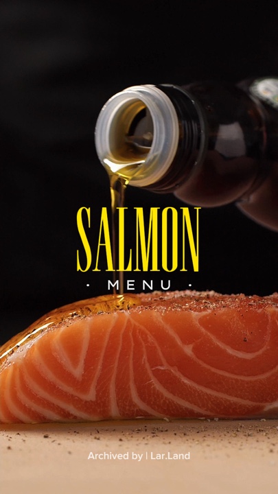 Salmon Menu