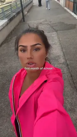 Last month school 🤭
