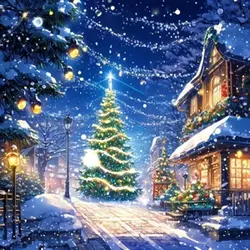 クリスマスの街