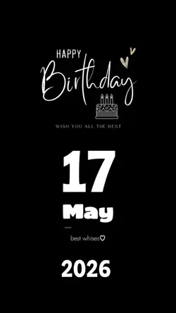 HBD 17 may 2026