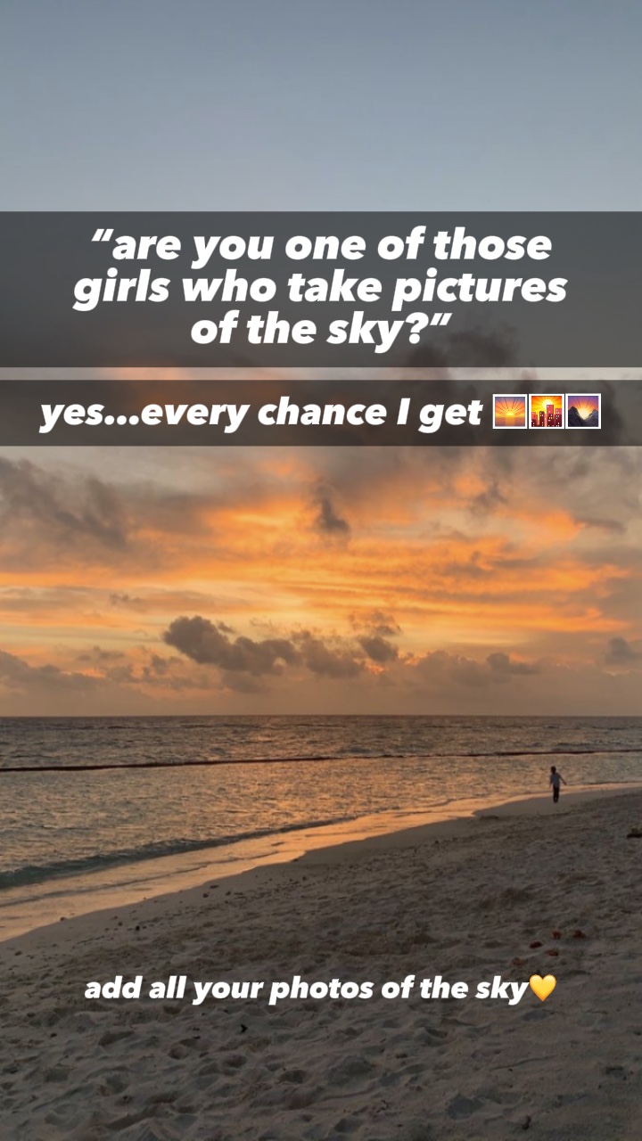 photos of the sky🌅