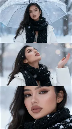 Snow photoshoot 