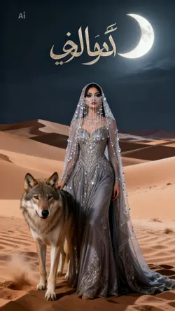 Desert Wolf Goddess