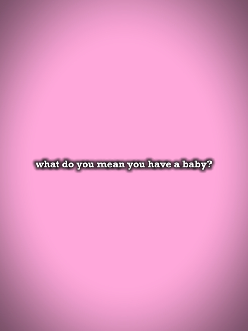 Mon bébé