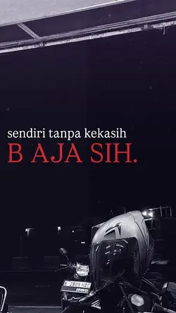 sendiri tanpa kekasi