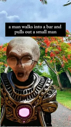 man walks into a bar