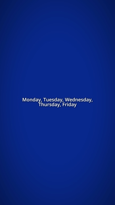 Saturday, sunday