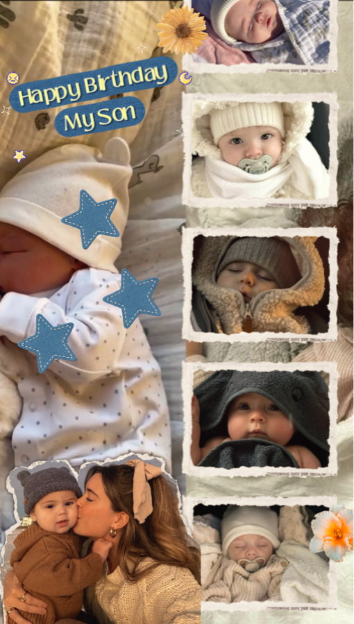 Feliz aniversário bebê 