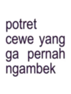 potret cewe yg gprnh