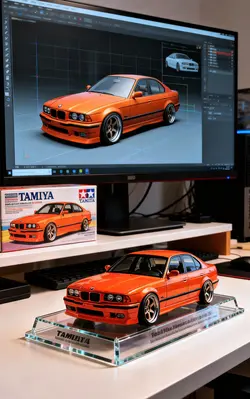 Miniatur Car 3D