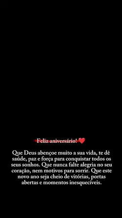 feliz aniversário 
