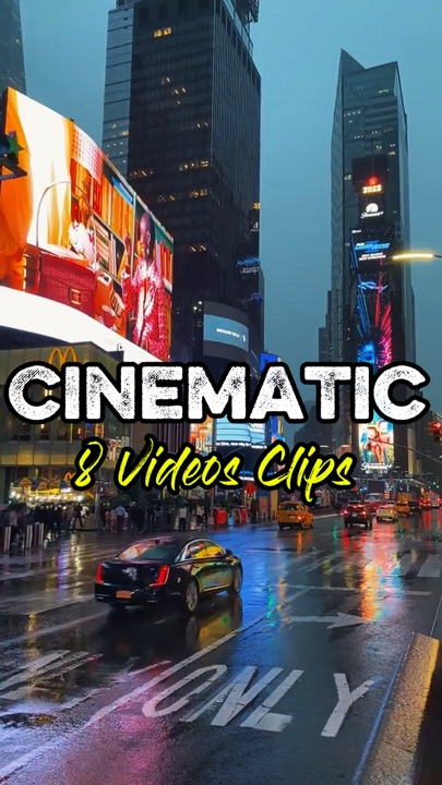 8 Clips Cinematic 